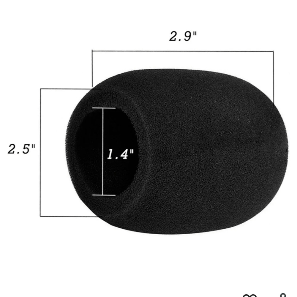 Mic Covers Set/10 - Picture 2 of 8